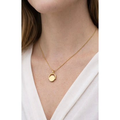 Personalised Fidget Spinner Necklace