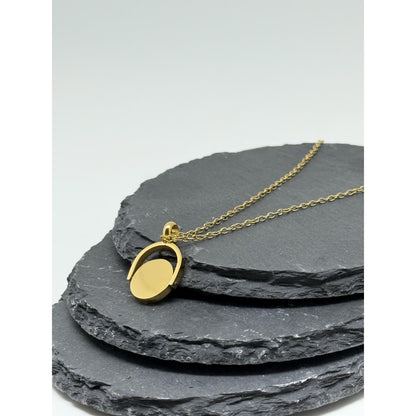 Personalised Fidget Spinner Necklace