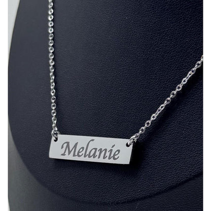 Personalised Bar Necklace