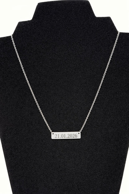 Personalised Bar Necklace