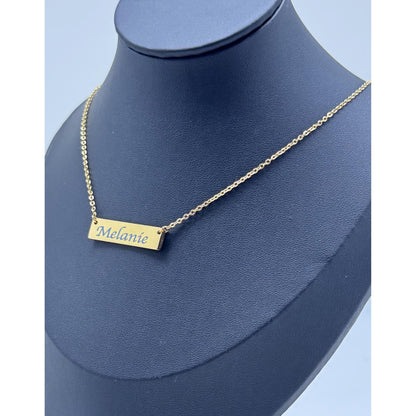 Personalised Bar Necklace