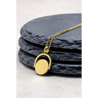 Personalised Fidget Spinner Necklace