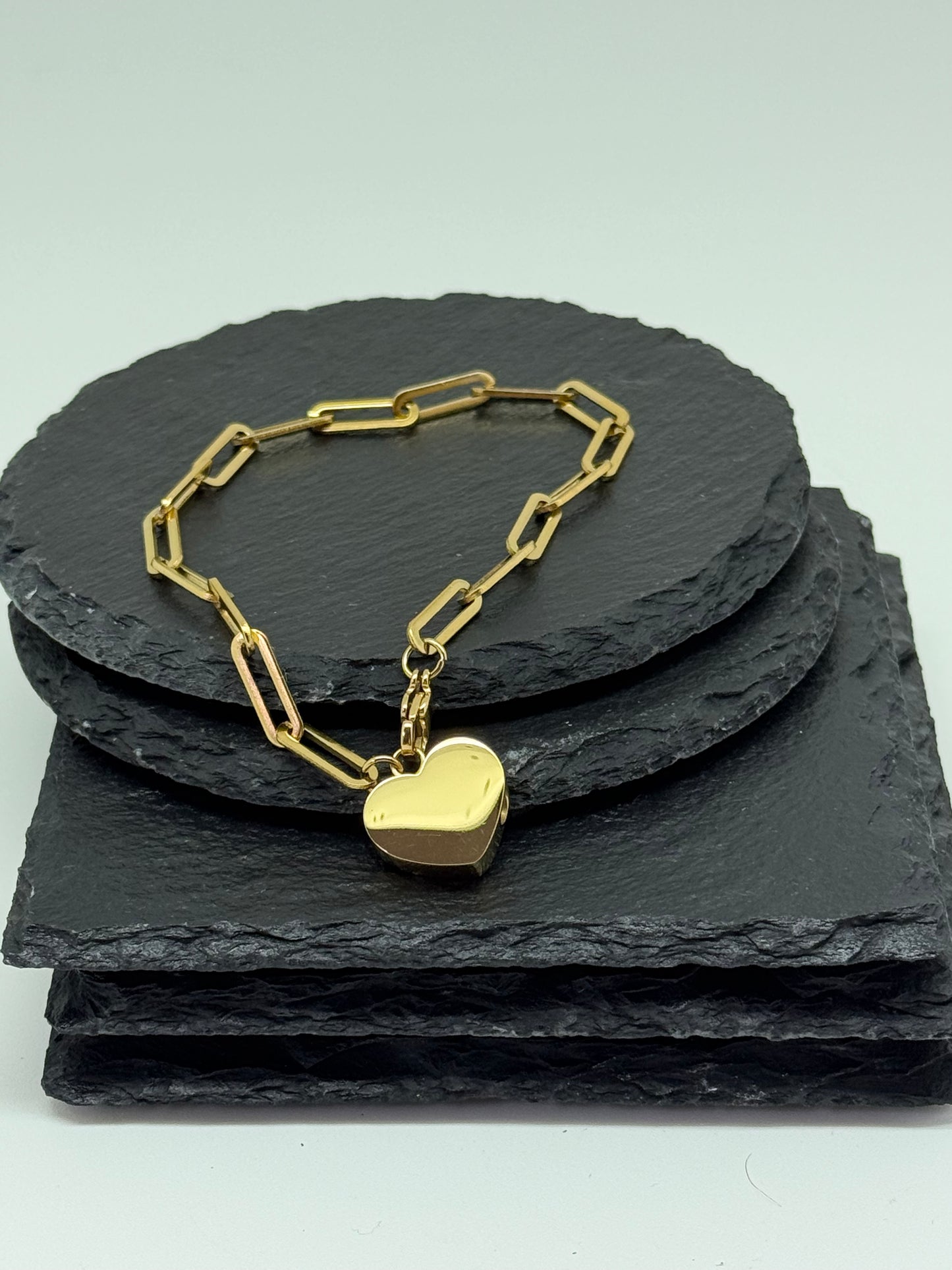 Personalised Heart Ashes Bracelet – Memorial Keepsake Urn Jewellery – Loss of Loved One Gift