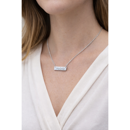 Personalised Bar Necklace