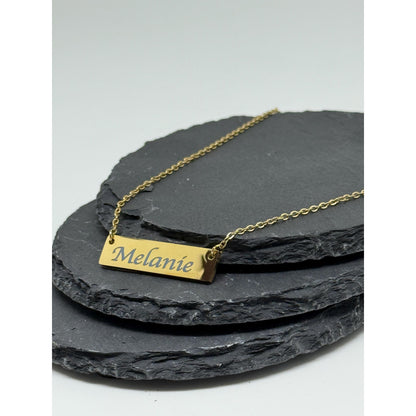 Personalised Bar Necklace